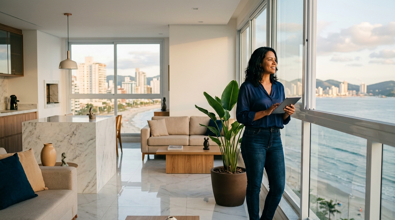 Limpeza Pós-Obra em Itapema e Meia Praia: O Acabamento Premium que seu Apartamento Novo Merece